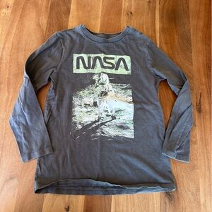 NASA Long Sleeve Astronaut Shirt Size 8